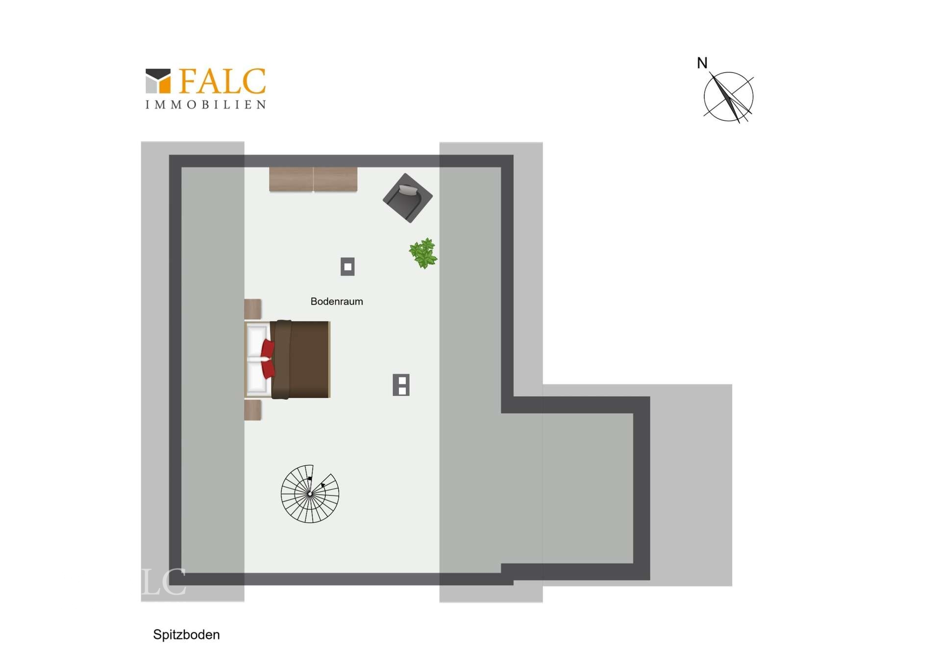 Spitzboden Grundriss